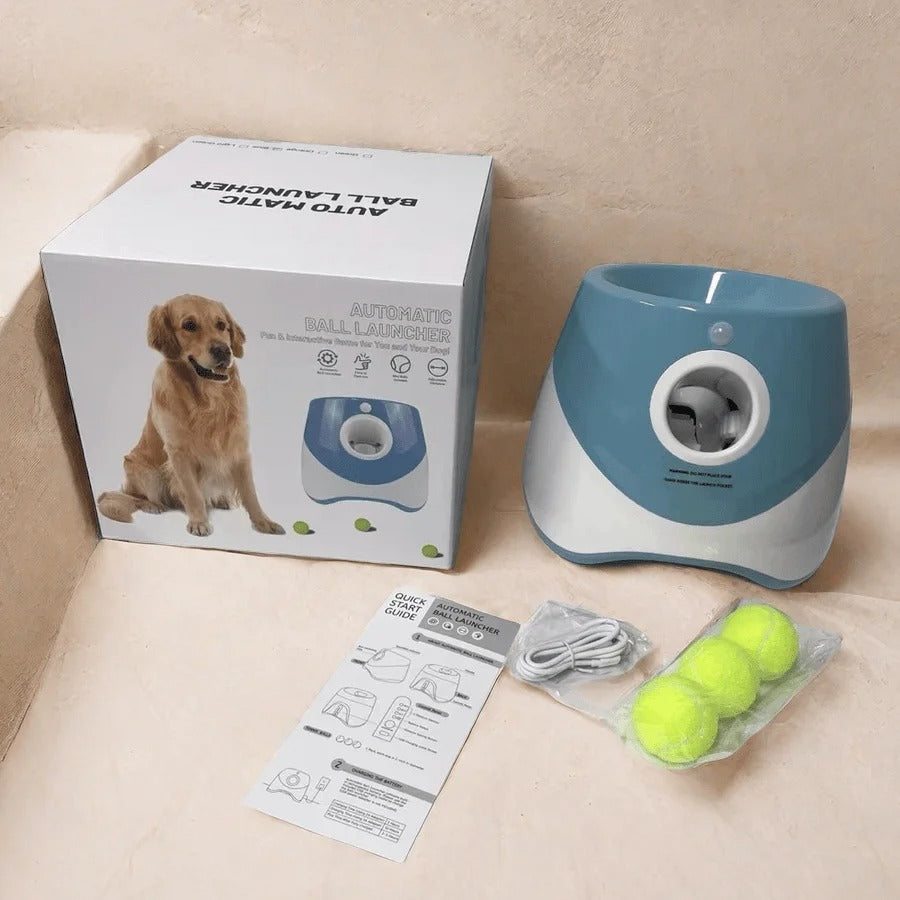 Dog Launcher Automatic Dogs Chase Toy Tennis Throwing