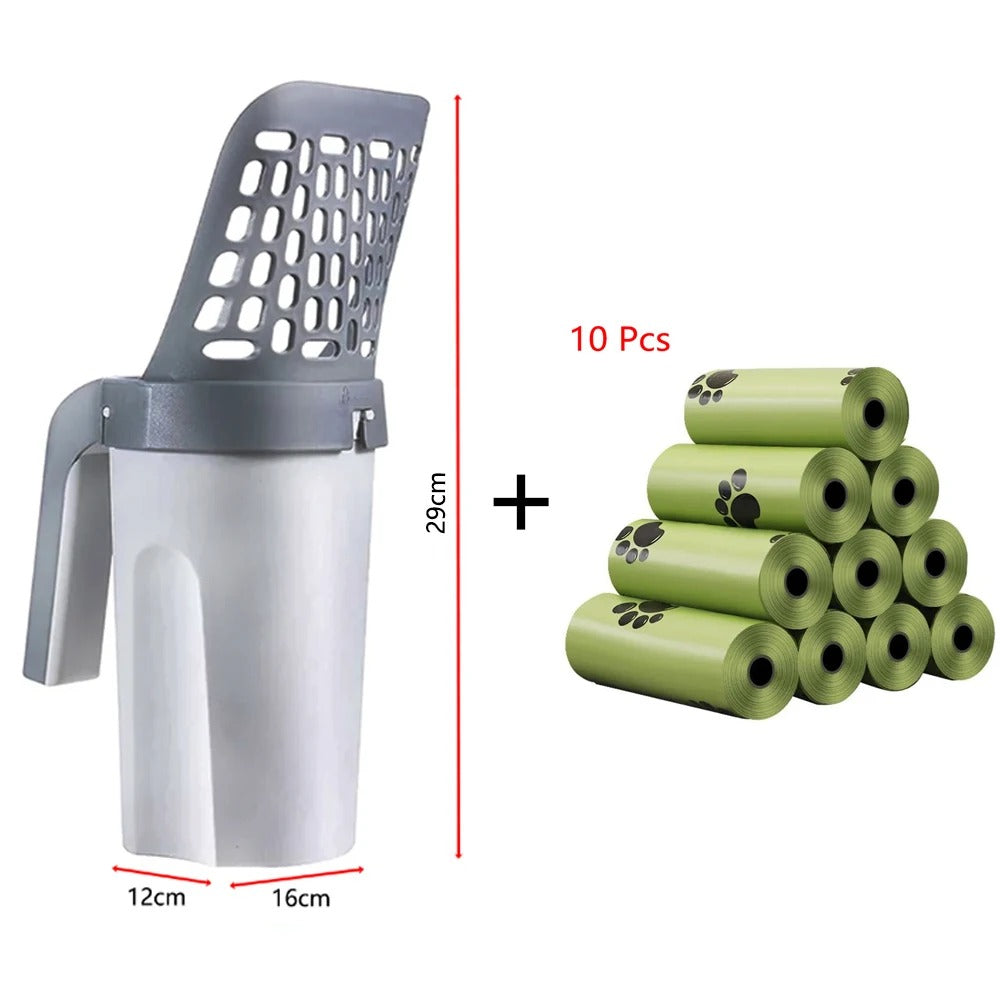 Cat Litter Shovel Scoop Filter Clean Toilet Garbage