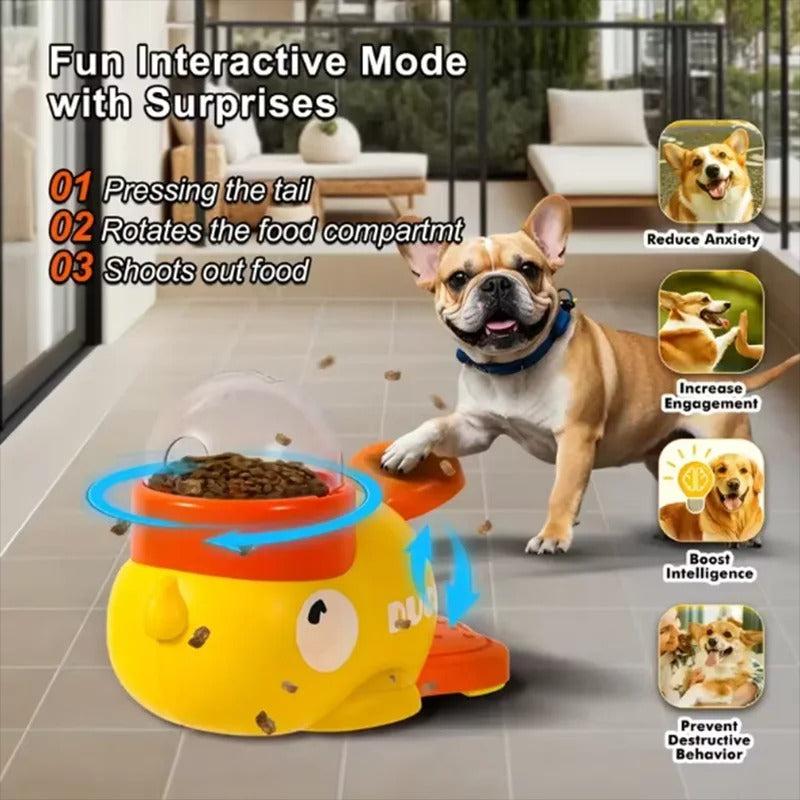 Little Yellow Duck Leaking Device Interactive Toys Educational