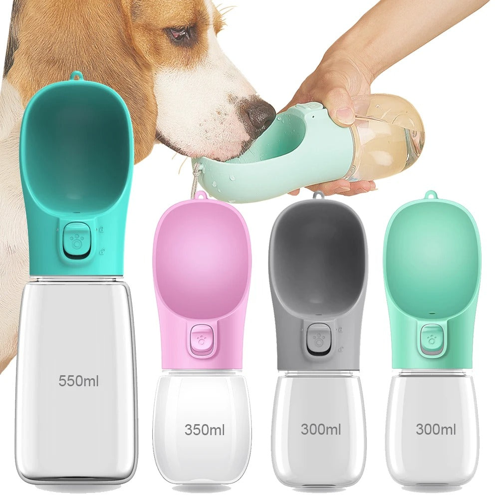 Dog Water Bottle Dogs Cats Feeder Bowls Outdoor