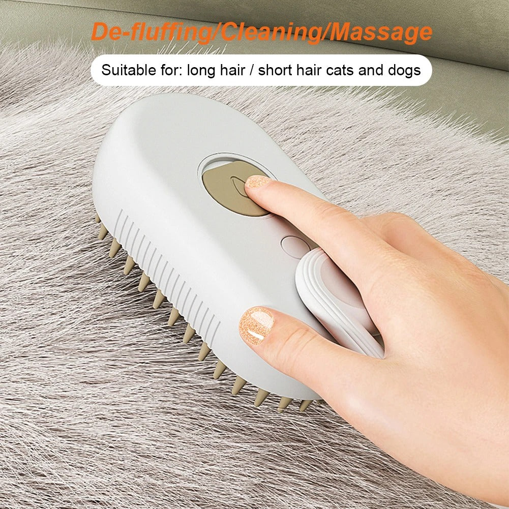 Cat Steam Brush Steamy Dog 3 1 Electric