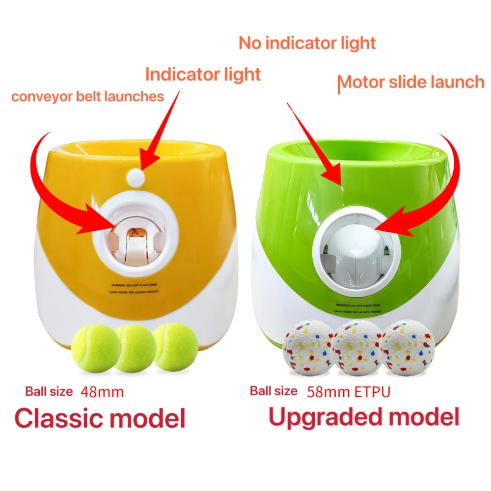 Dog Launcher Automatic Dogs Chase Toy Tennis Throwing