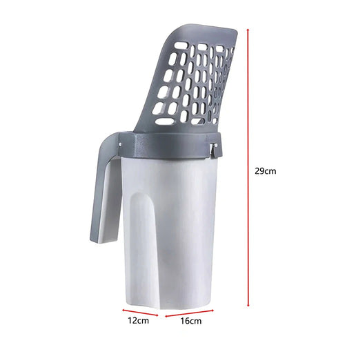 Cat Litter Shovel Scoop Filter Clean Toilet Garbage