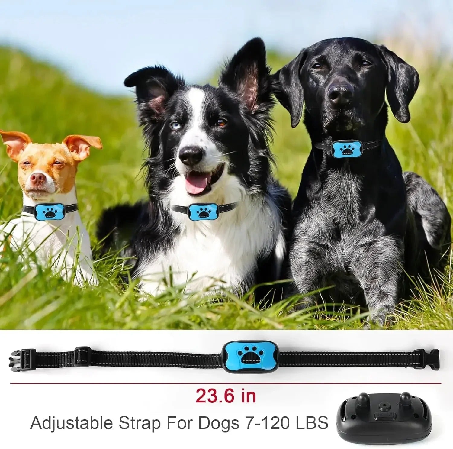 Pet Dog Anti Barking Device USB Rechargeable Dogs