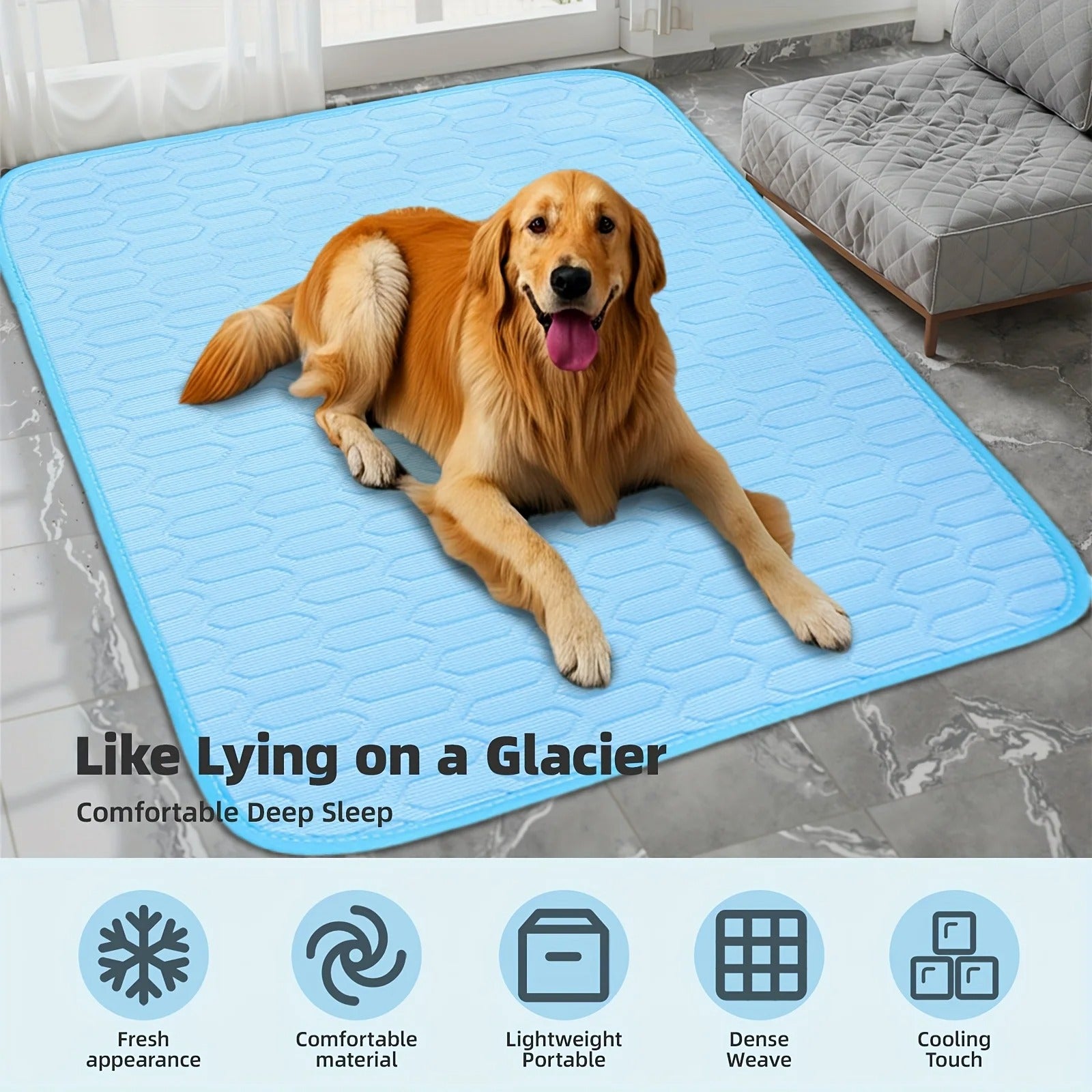 UPGRADED ICE COOl MODEL Summer Cooling Mat Pad