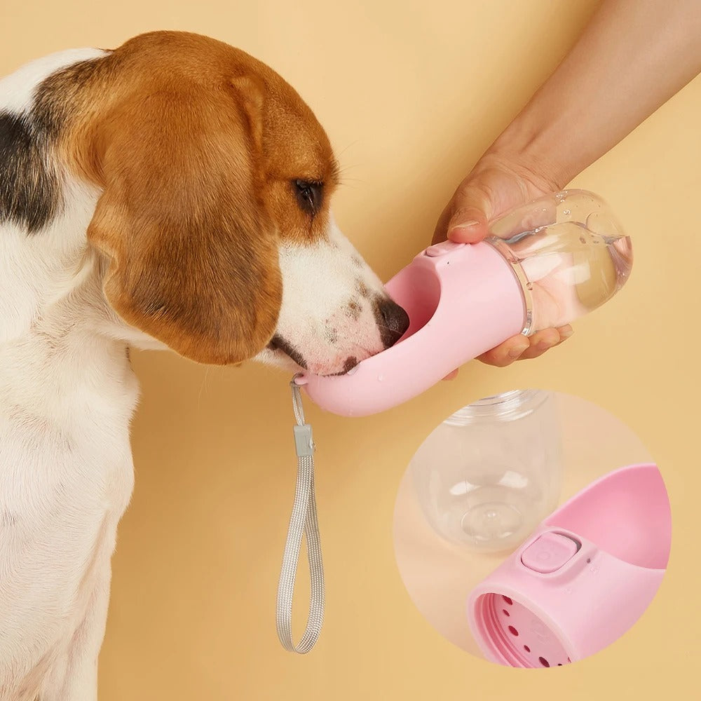 Dog Water Bottle Dogs Cats Feeder Bowls Outdoor