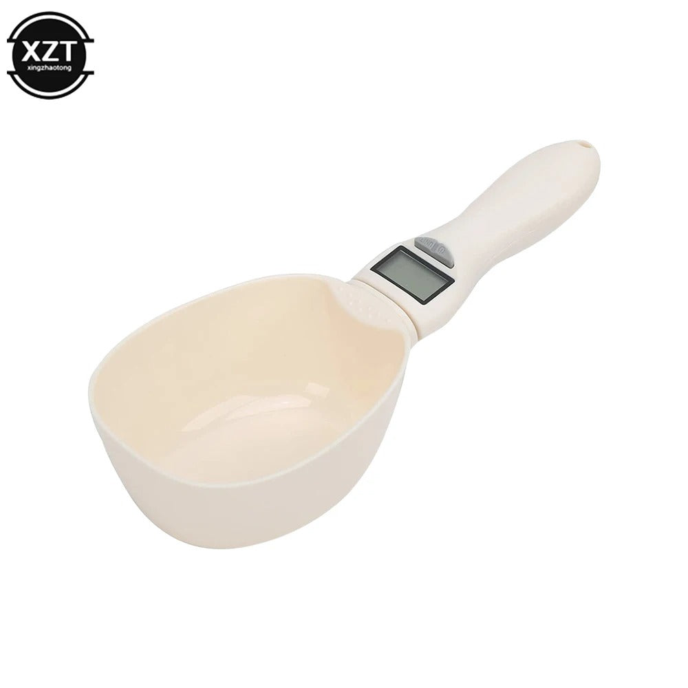 Pet Food Spoon Scale Electronic Measuring Cat Dog