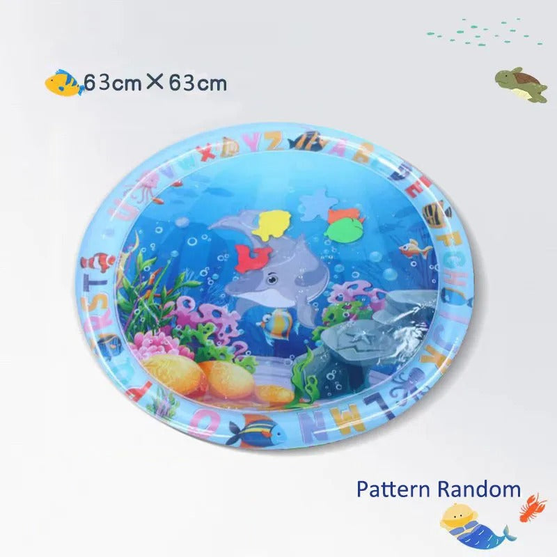 Water Sensory Play Mat Thickened Inflatable Cat Dog